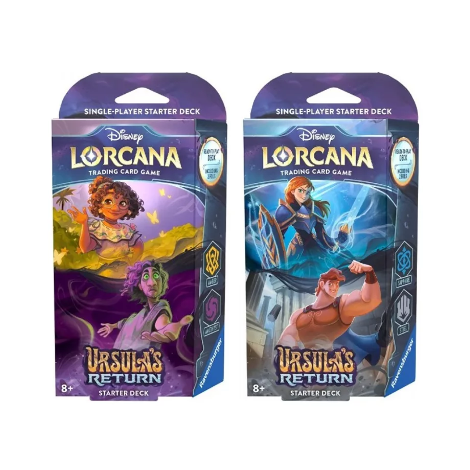 Lorcana Disney Tcg Ursula Return-Deck A Escoger