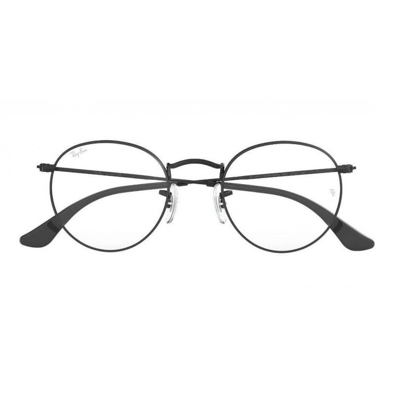 Lentes de sol Ray Ban Oftalmico Rb3447v 2503 Round Metal Optics Negro Icon