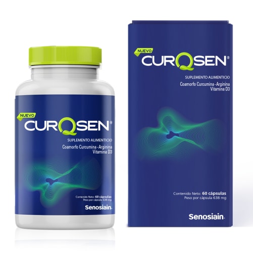Curqsen Suplemento Alimenticio Con 60 Cápsulas .