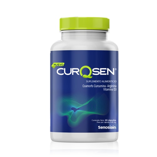 Curqsen Suplemento Alimenticio Con 60 Cápsulas .