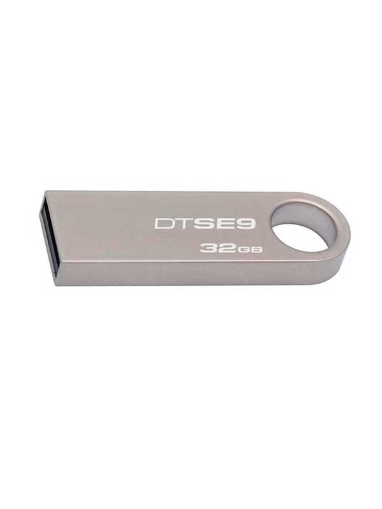  Memoria usb plateada de 32 .