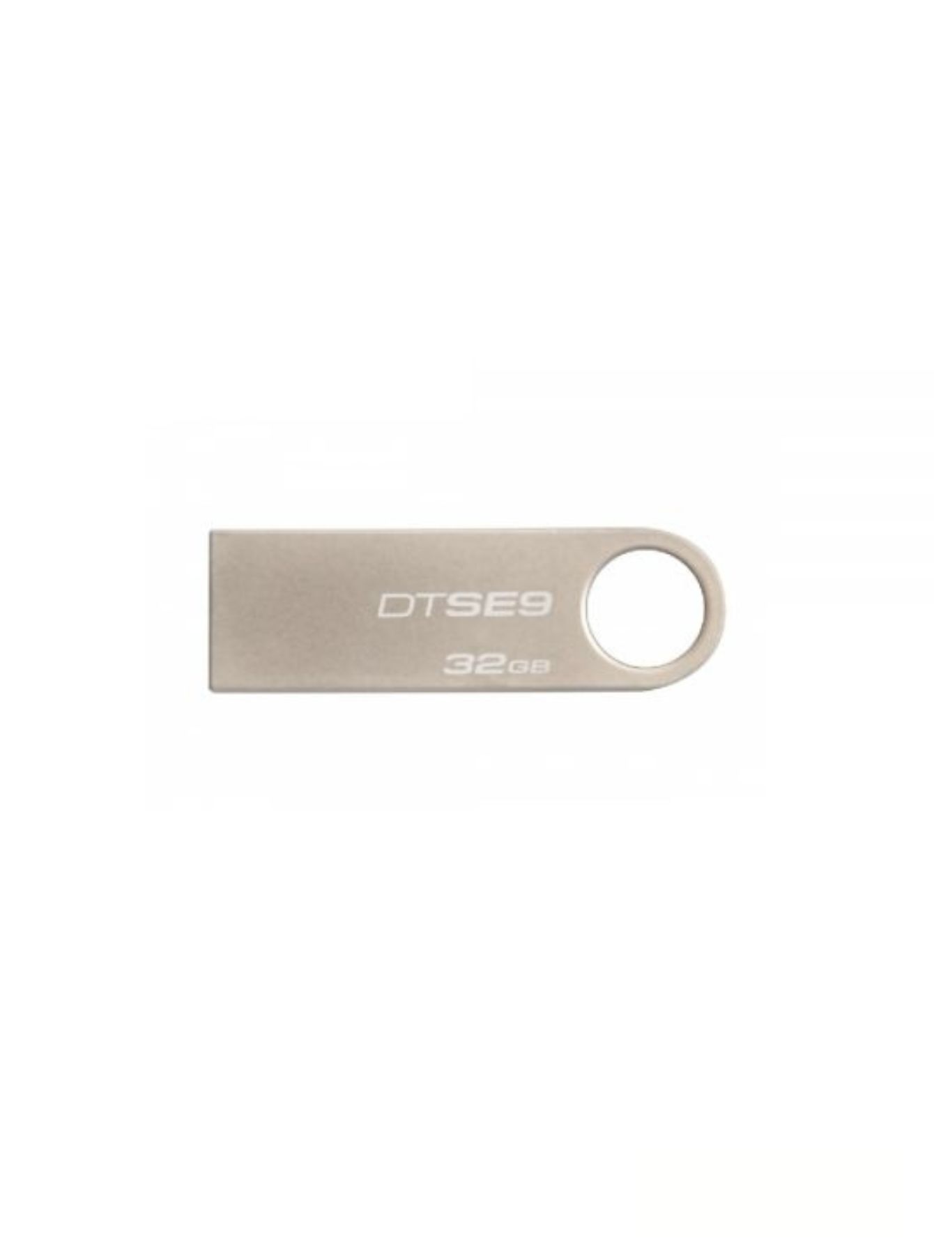  Memoria usb plateada de 32 .