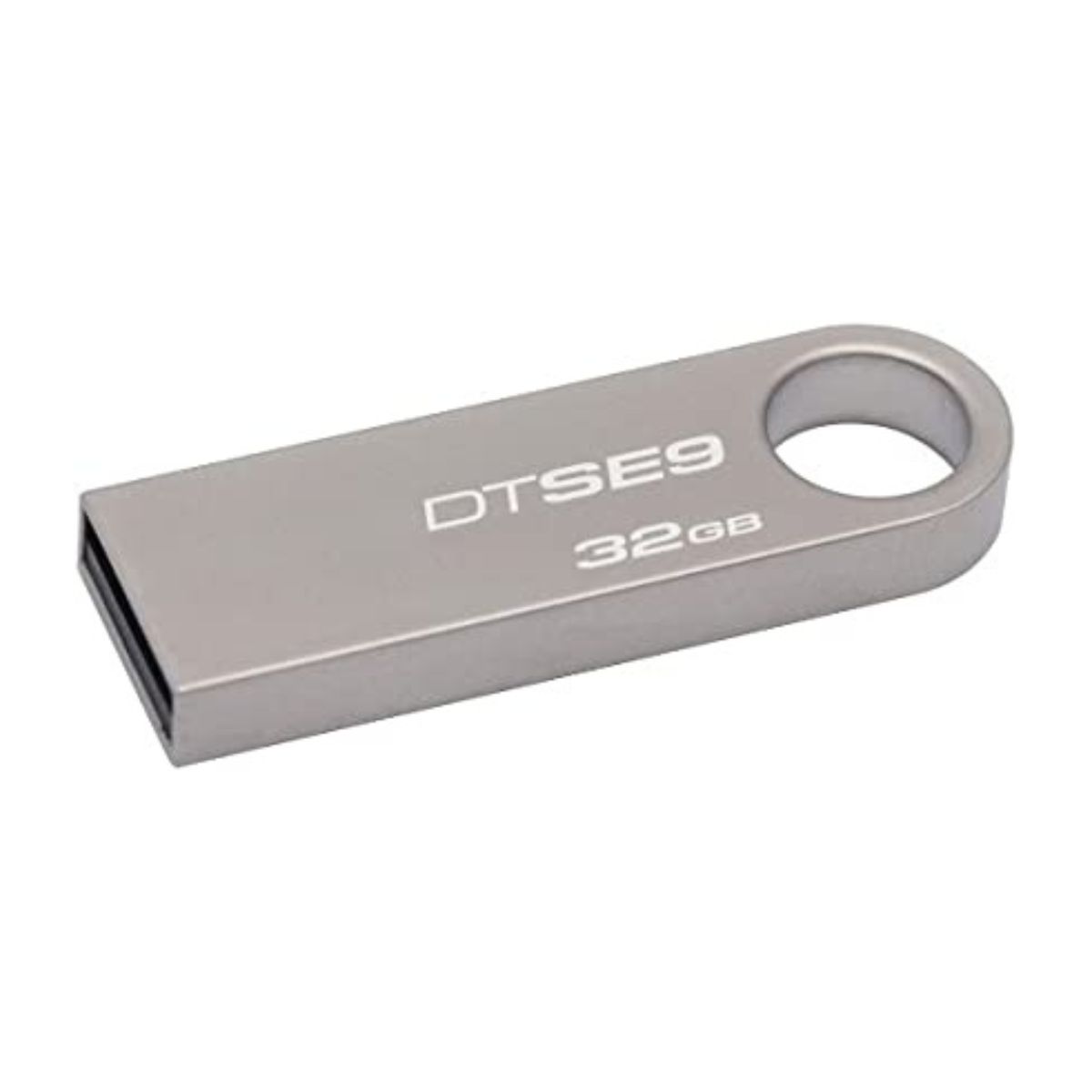  Memoria usb plateada de 32 .