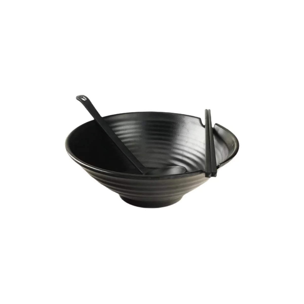 Set de tazones / platos para Ramen con palillos y cucharon 13 piezas.