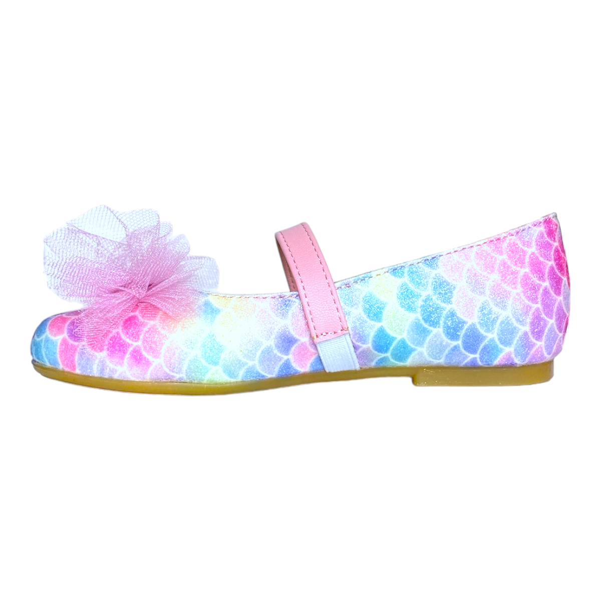 Zapatilla De Sirena Princesas Casuales Colores Pastel Niñas LAS CUATAS.