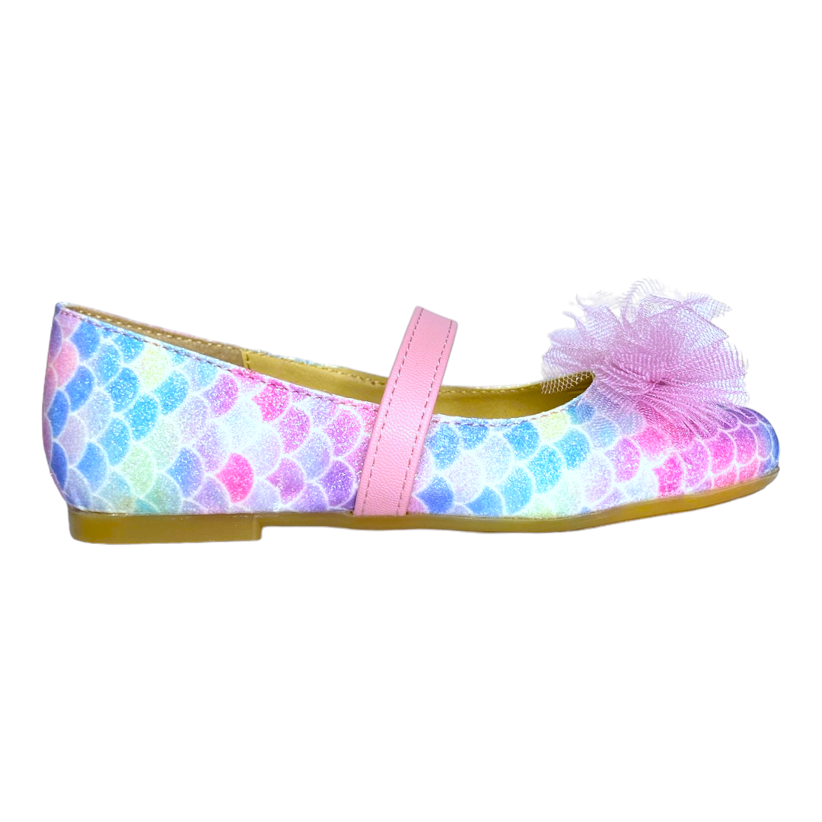 Zapatilla De Sirena Princesas Casuales Colores Pastel Niñas LAS CUATAS.