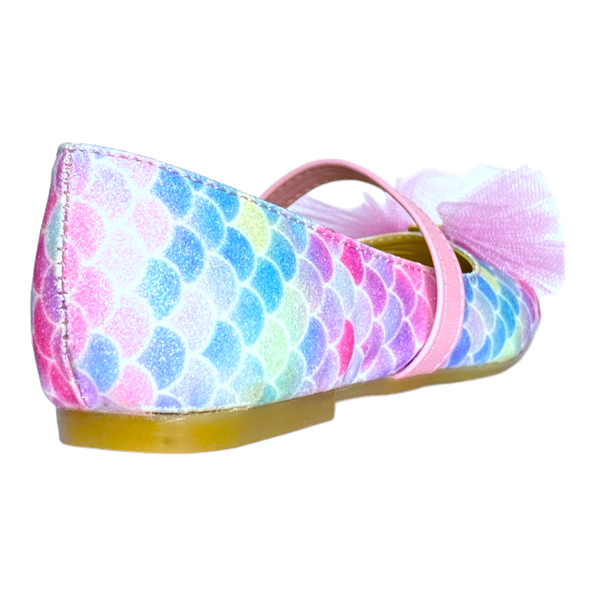 Zapatilla De Sirena Princesas Casuales Colores Pastel Niñas LAS CUATAS.