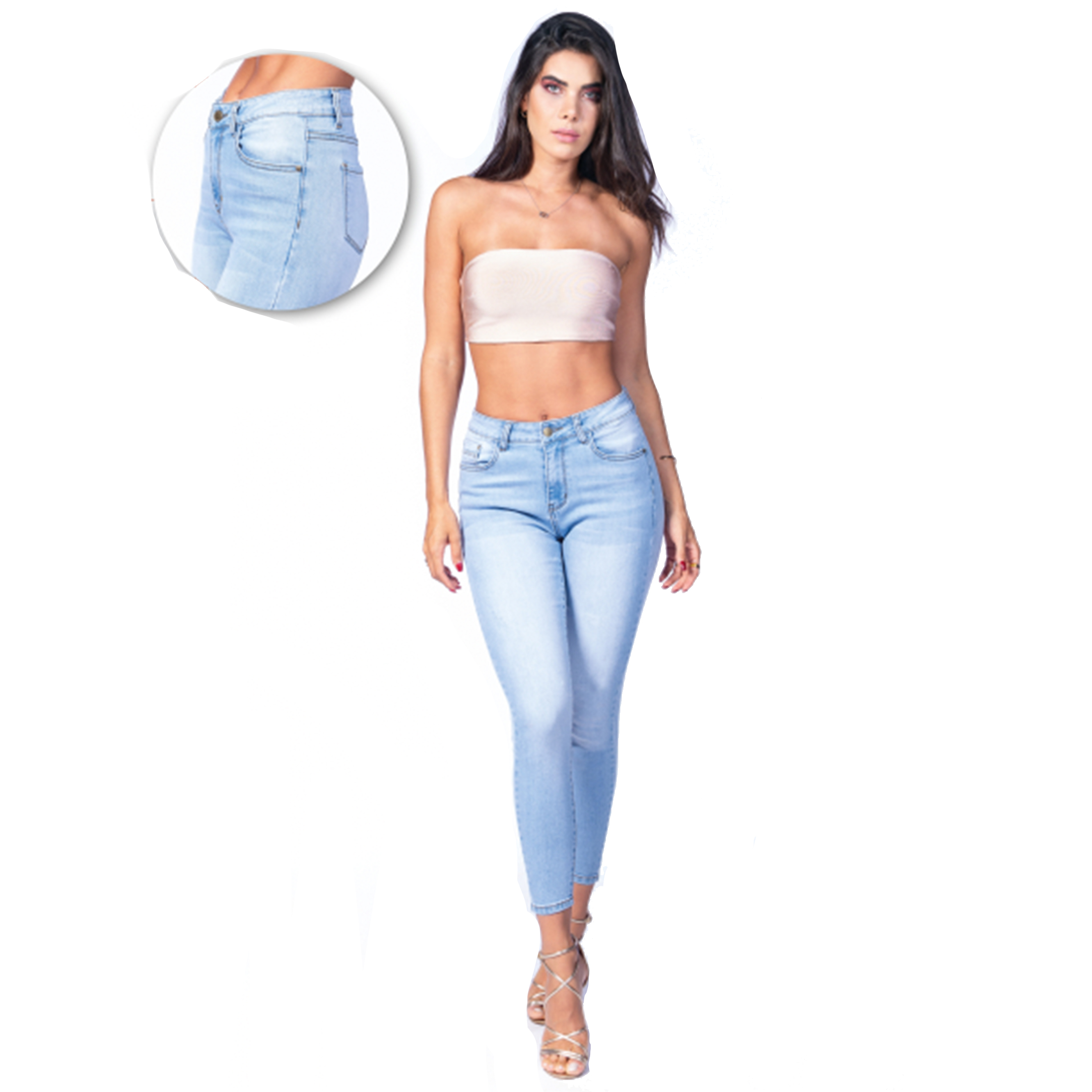 Jeans Ajustados Mujer