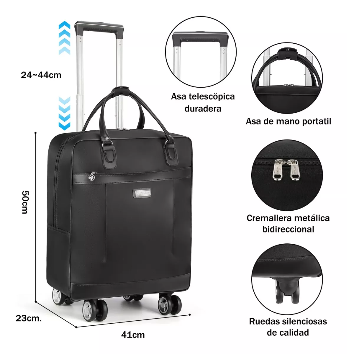 Maletas De Viaje Equipaje De Mano De Seguridad Cabina Moda