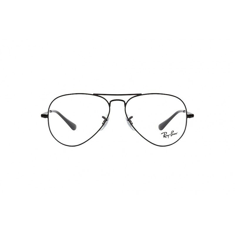 Lentes de sol Ray Ban Oftalmico Rb6489 2503 Aviator Negro Gota Original