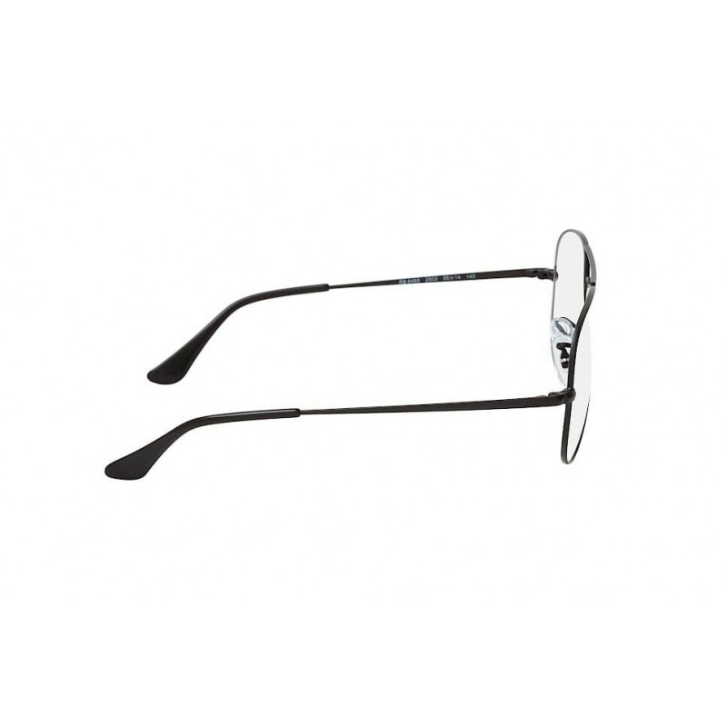 Lentes de sol Ray Ban Oftalmico Rb6489 2503 Aviator Negro Gota Original