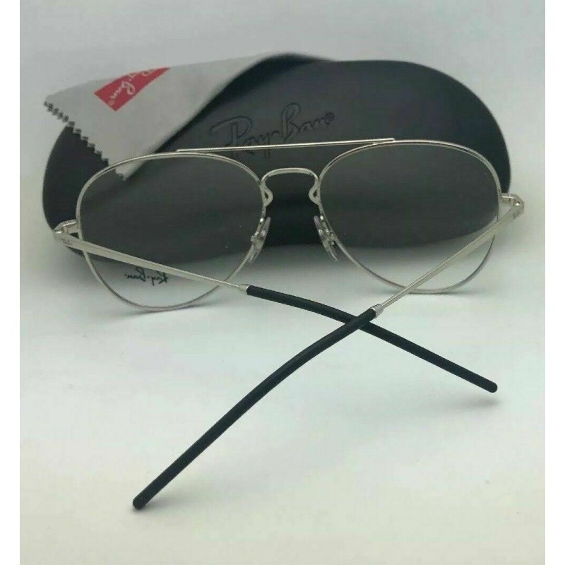Lentes de sol Ray Ban Oftalmico RB6413 2501 New Aviator Plateado Gota