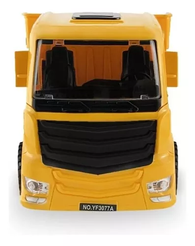 Carro tolva camión de construcción carga con luces y sonido truck
