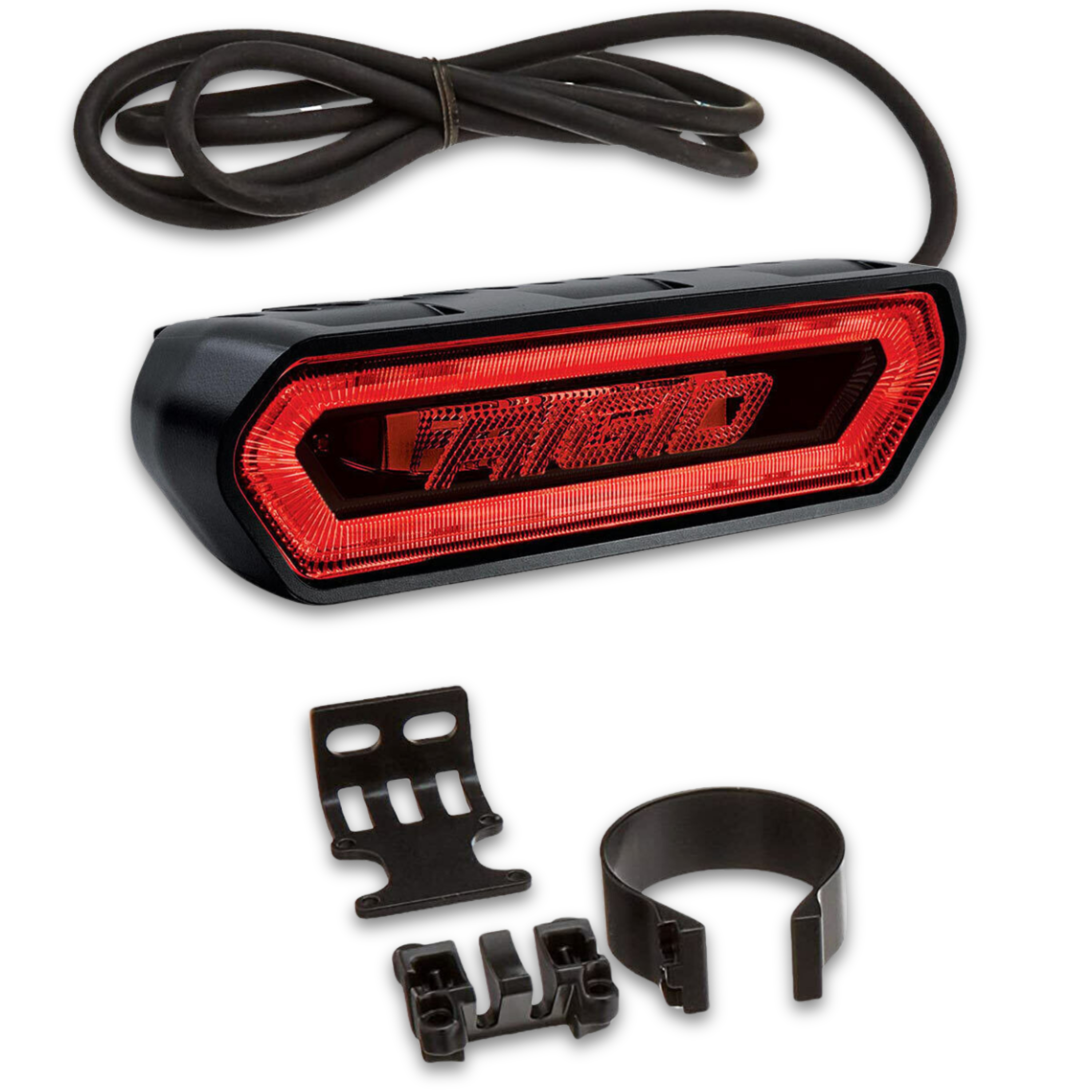 Luz de Stop Led Chase Rigid 90133 Rojo - Multifuncional y Compacta.