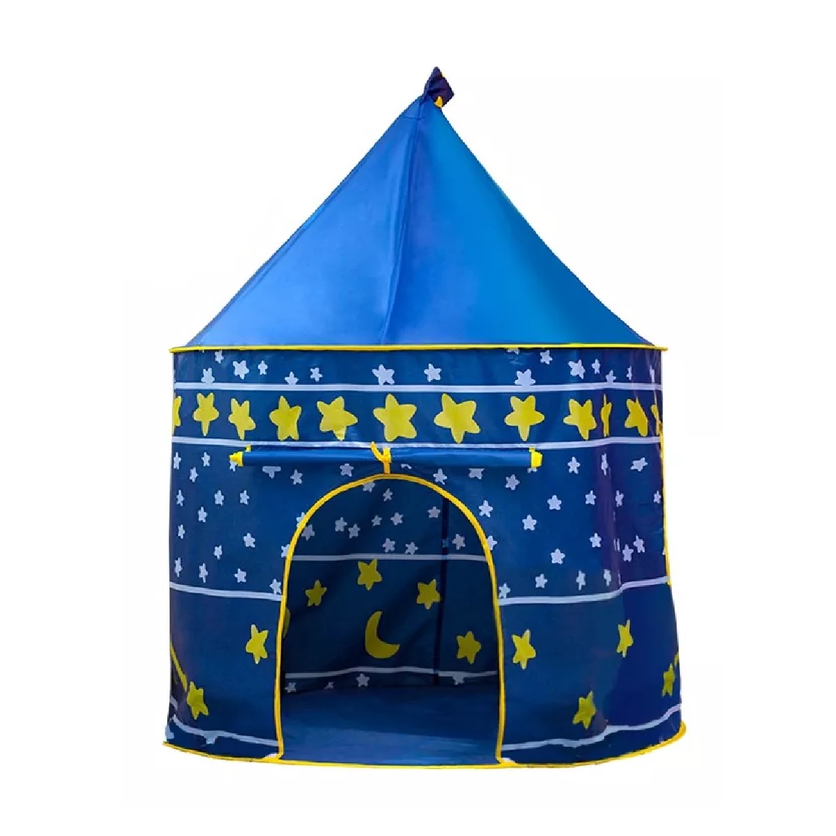 Casa Para Niños Con Luces Juguete Castillo Color Azul