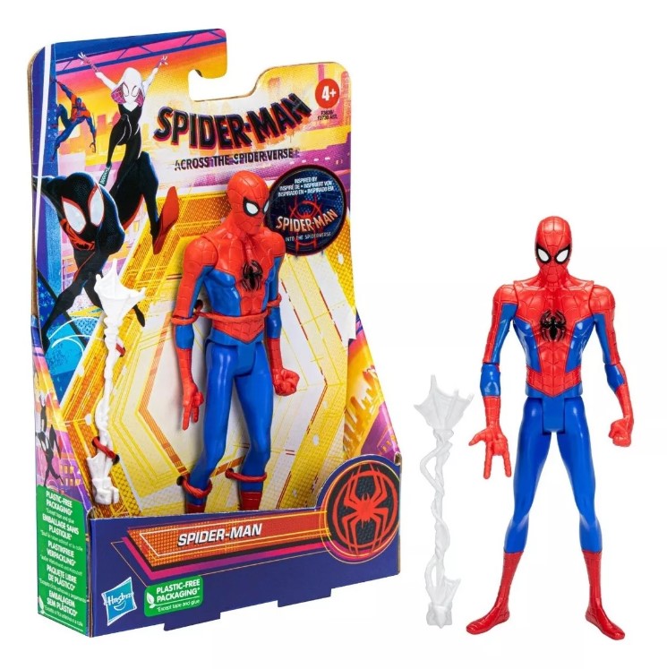Figura De Acción Marvel Across The Spider-verse Hombre Araña.