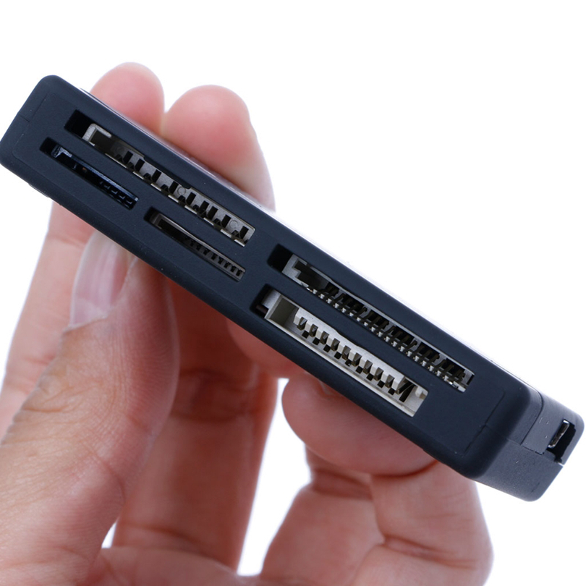 Lector USB Tarjetas Memoria Micro SD M2 MS Pro Duo XD CF.