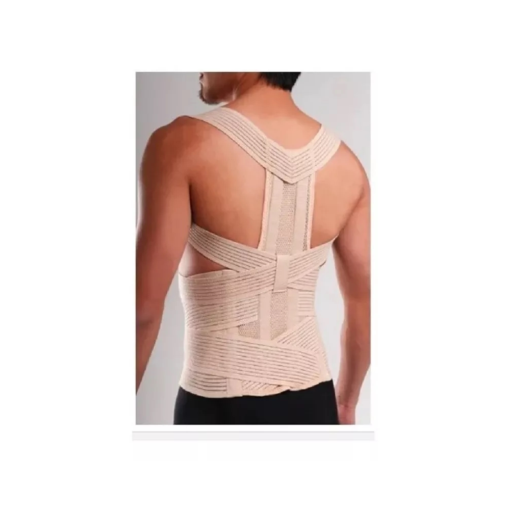 Faja Dorsolumbar Ajustable Mala Postura Poliéster Senteq.