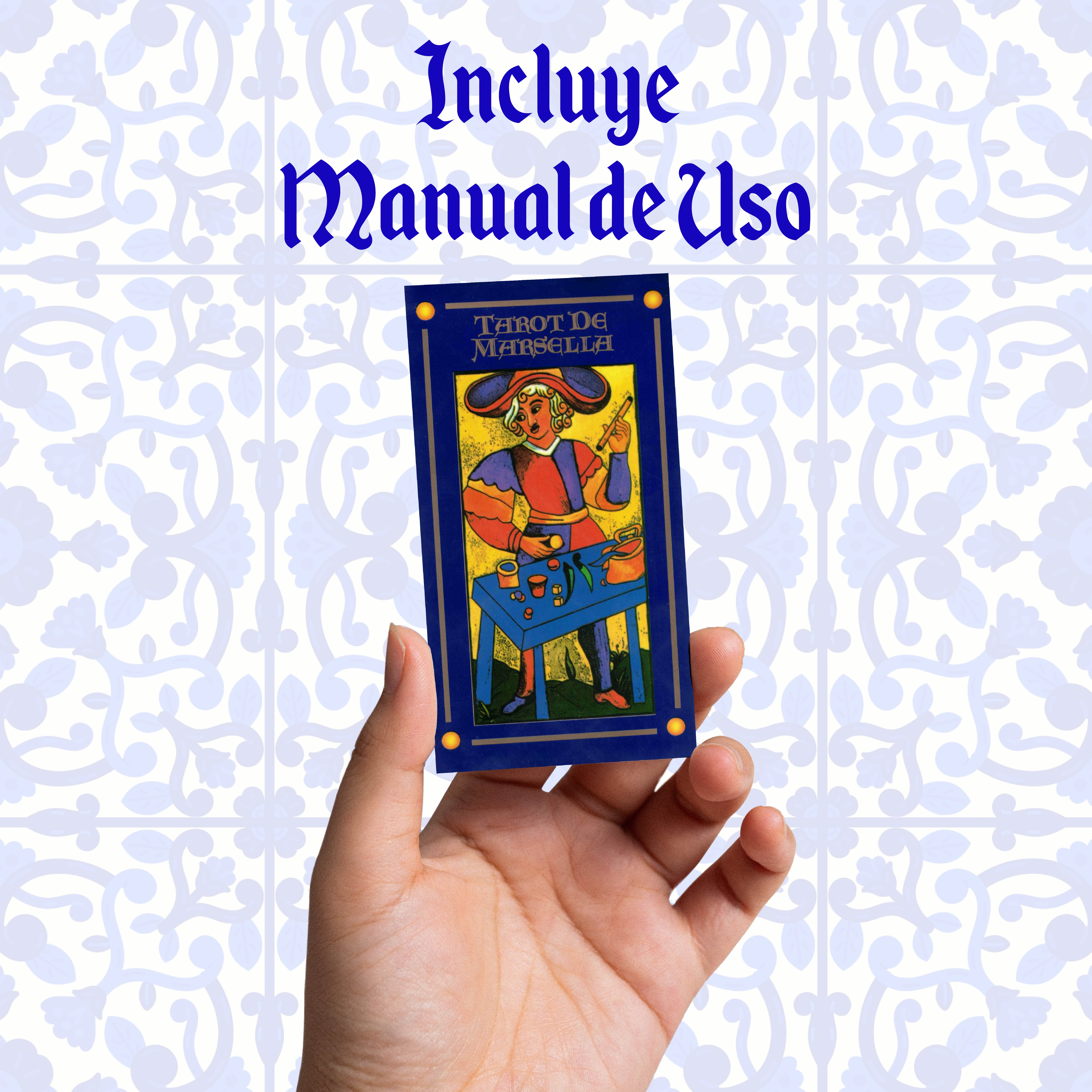 Tarot De Marsella Profesional Plastificado 78+instructivo