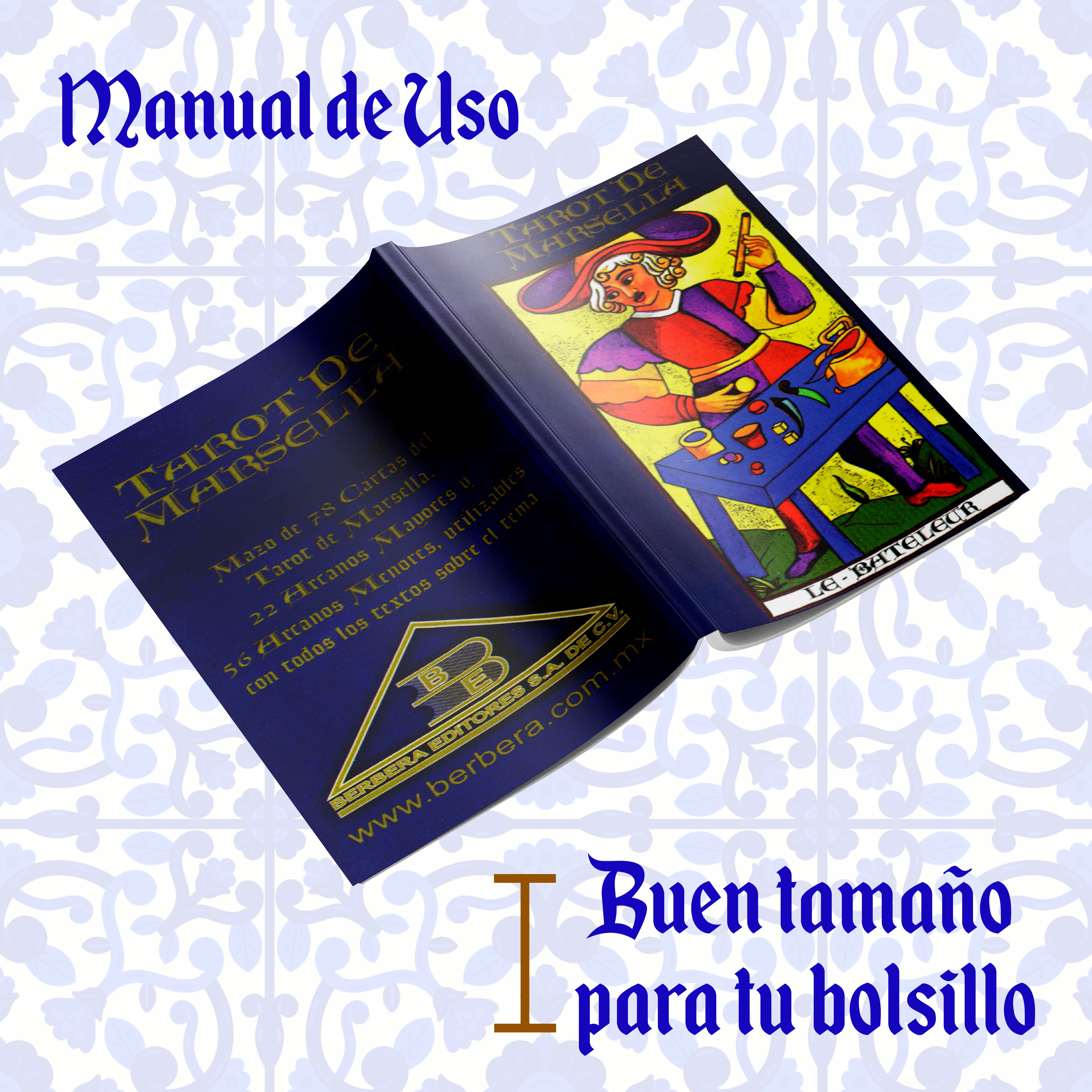 Tarot De Marsella Profesional Plastificado 78+instructivo