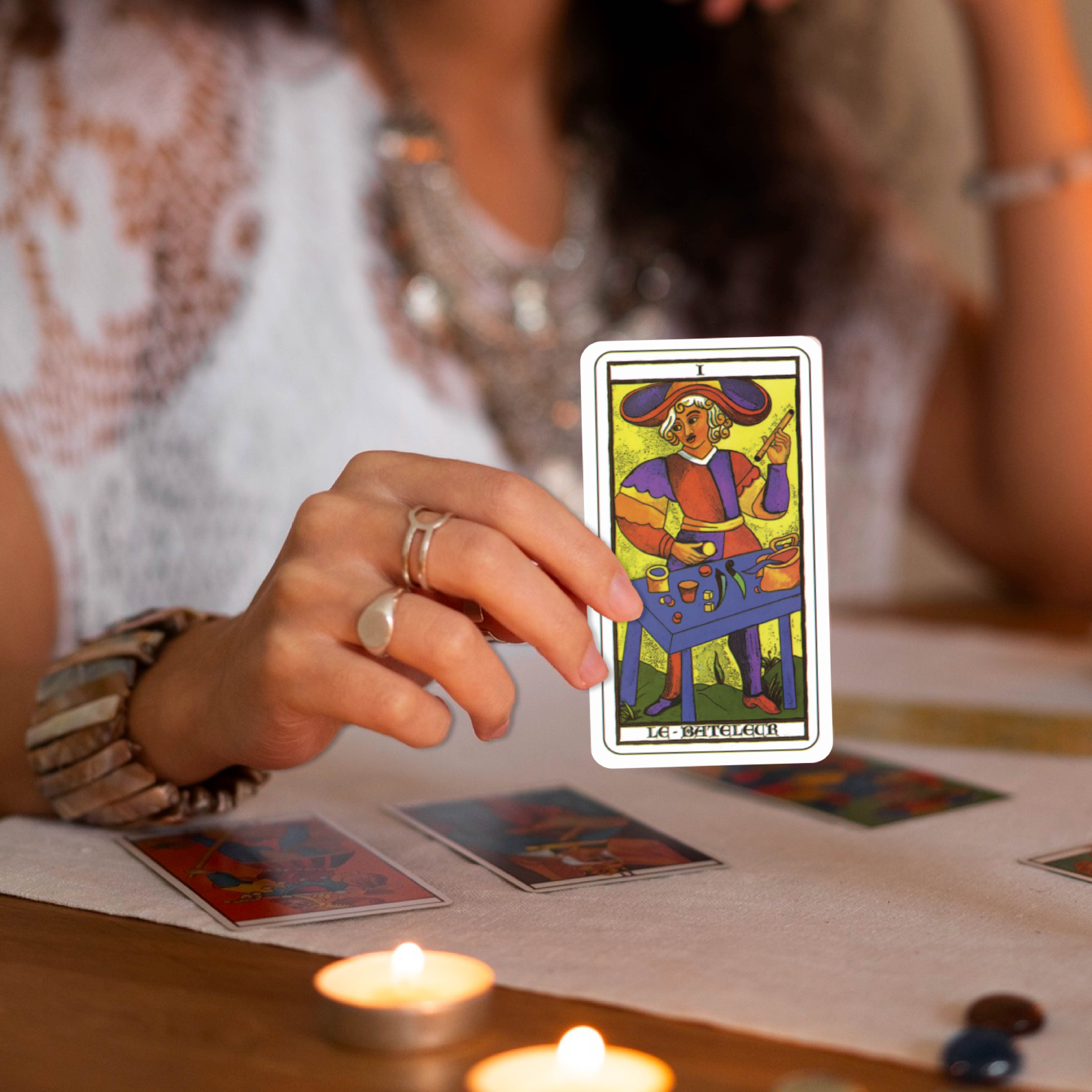Tarot De Marsella Profesional Plastificado 78+instructivo