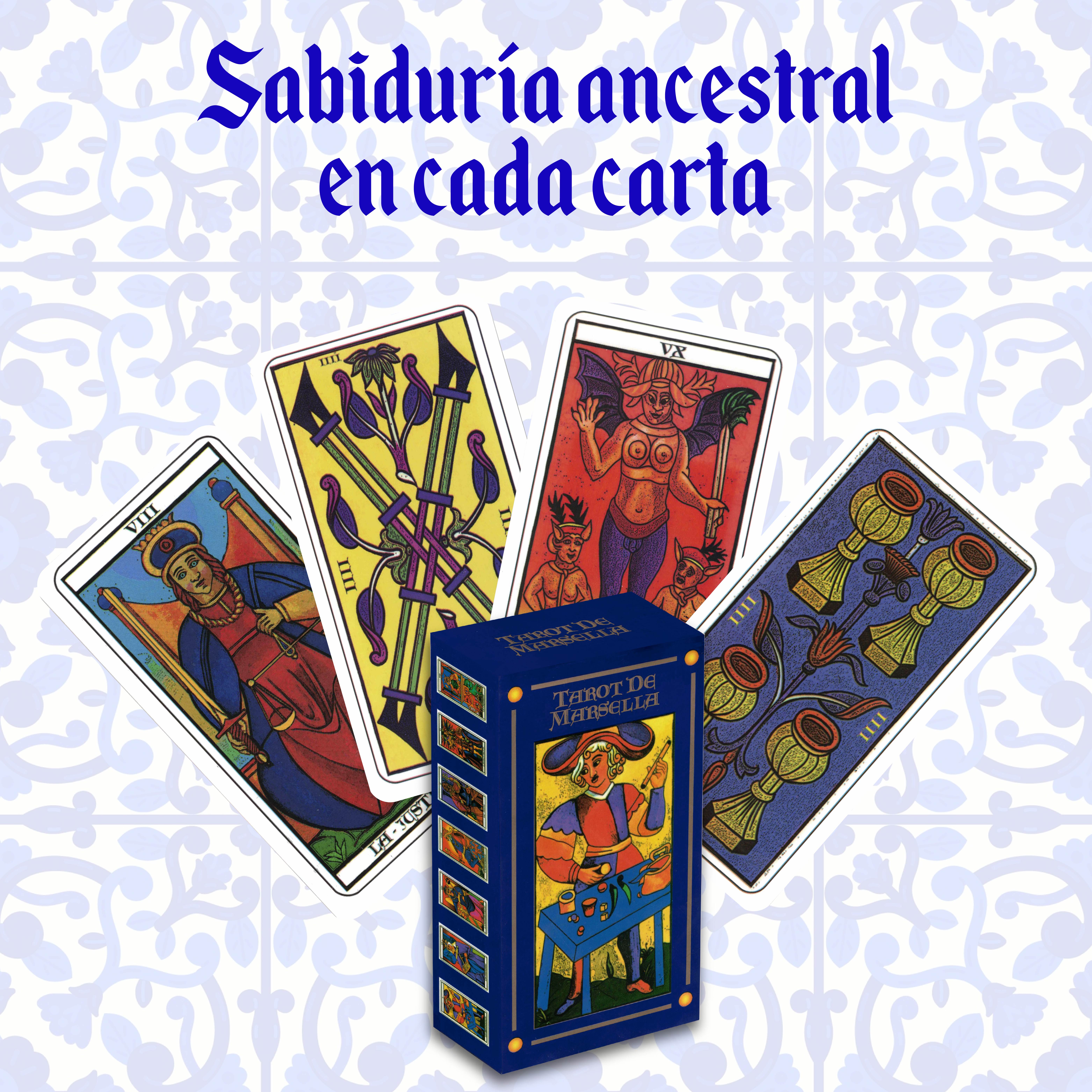 Tarot De Marsella Profesional Plastificado 78+instructivo