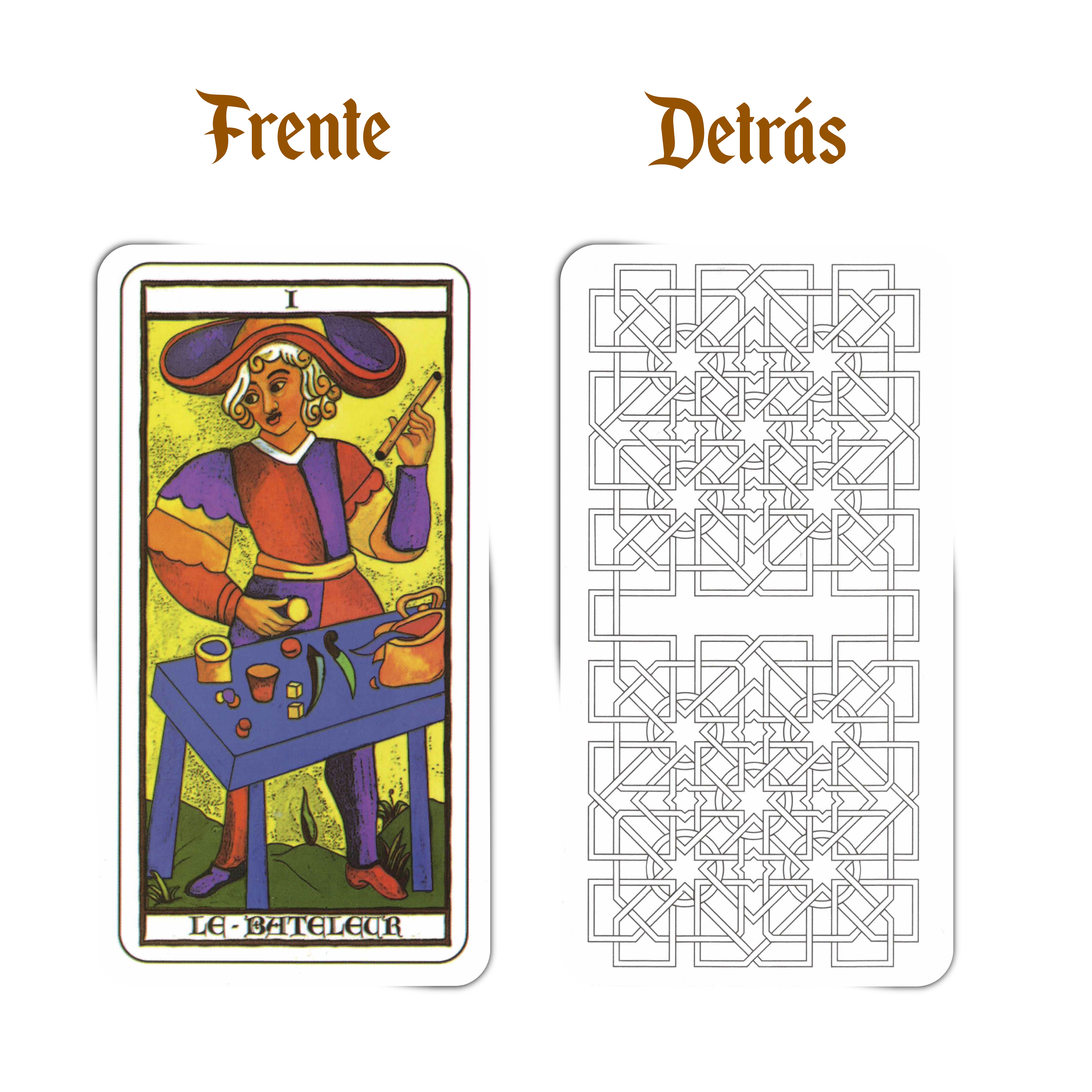 Tarot De Marsella Profesional Plastificado 78+instructivo