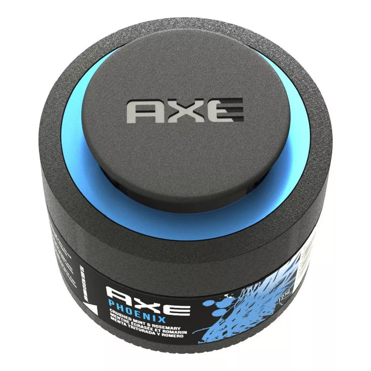 4 Pack Aromatizante Auto AXE GEL Dark Phoenix aroma Menta y Romero.