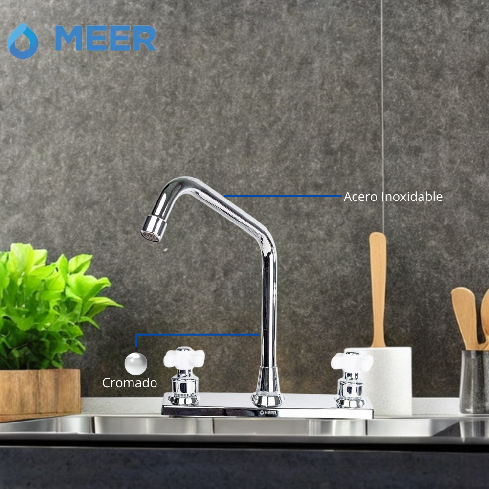 MEER FAUCETS BY CNX Mezcladora para Fregadero