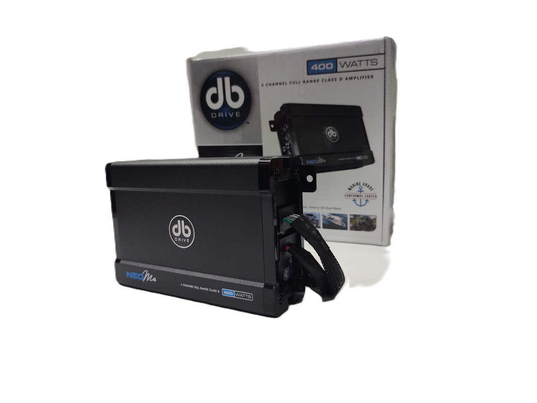 Amplificador Marino Monoblock DB Drive NEO M4 400W Clase D.