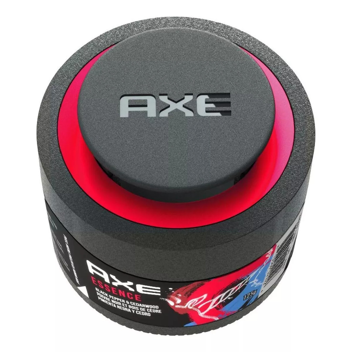 4 Pack Aromatizante Auto AXE GEL Dark Essence aroma Pimienta y Cedro.