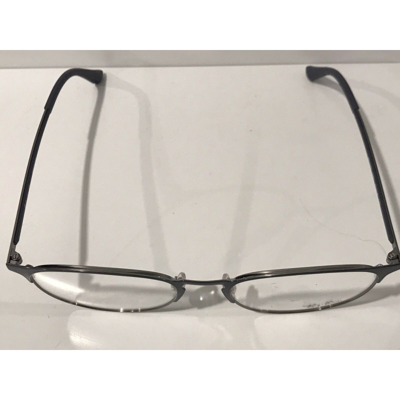 Lentes de sol Ray Ban Oftalmico Rb6375 2981 Round Metal Azul Plateado