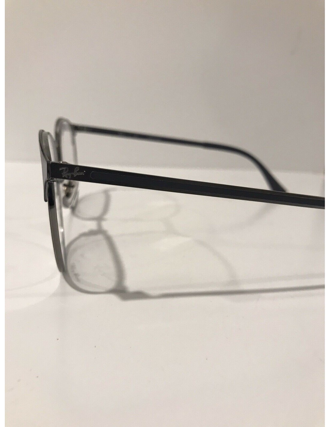 Lentes de sol Ray Ban Oftalmico Rb6375 2981 Round Metal Azul Plateado