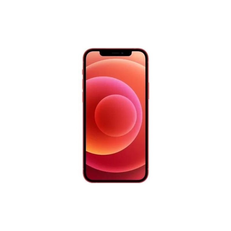 iPhone 12 64GB Rojo Reacondicionado Grado A + Base Cargador.