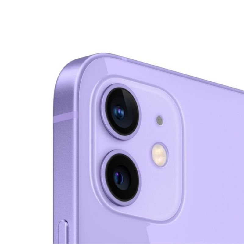 iPhone 12 64GB Morado Reacondicionado Grado A + Base Cargador.