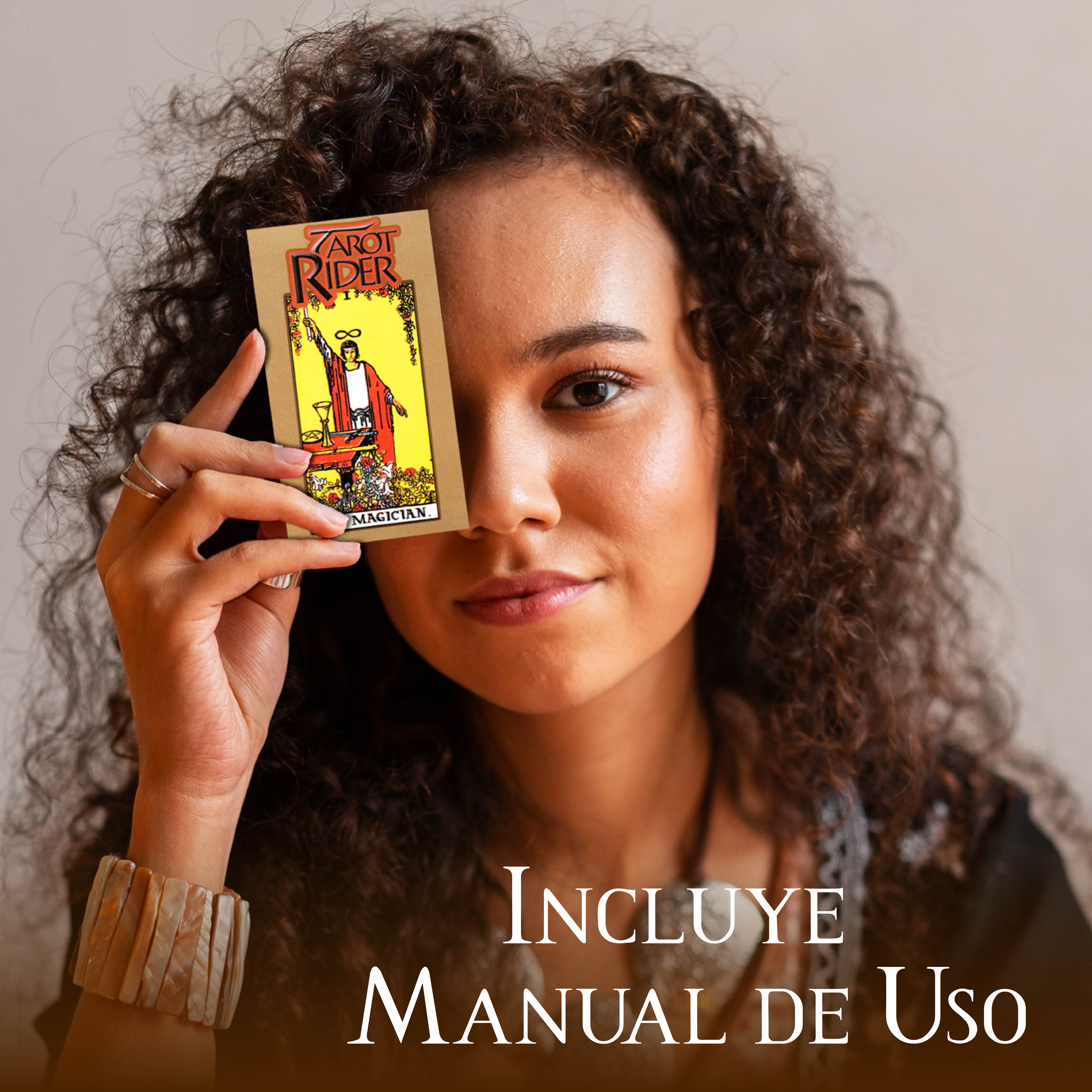 Libro Tarot Rider Waite Mini 78 Cartas Bolsillo+ebook