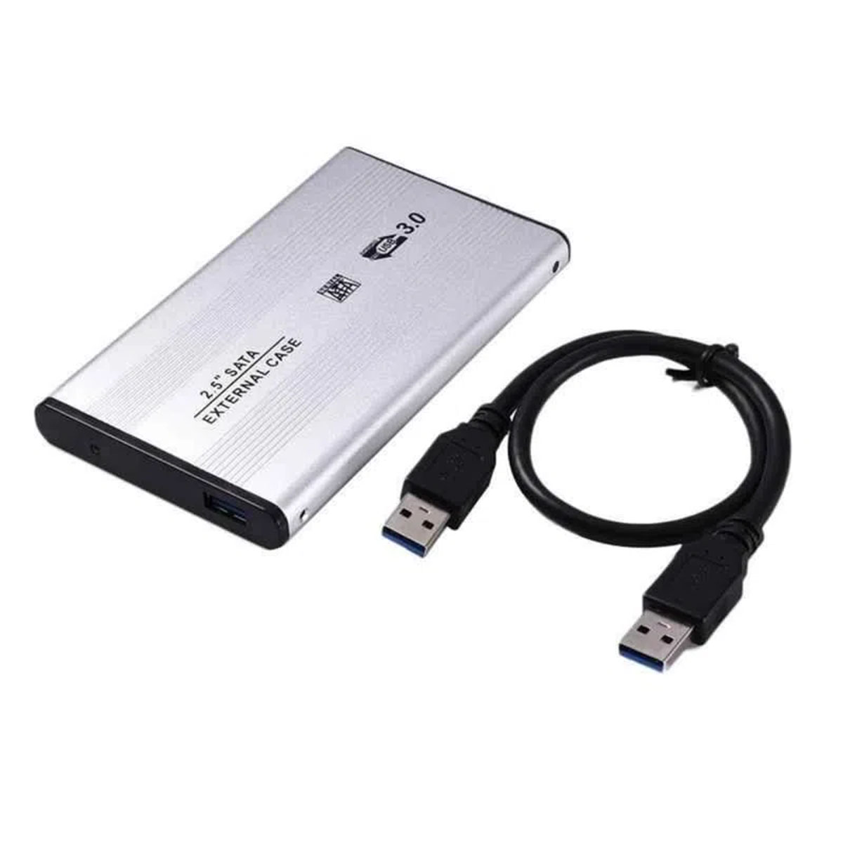 Carcasa Case Metálico Disco Duro Interno Magnético HDD 2.5 Pulgadas USB 3.0.