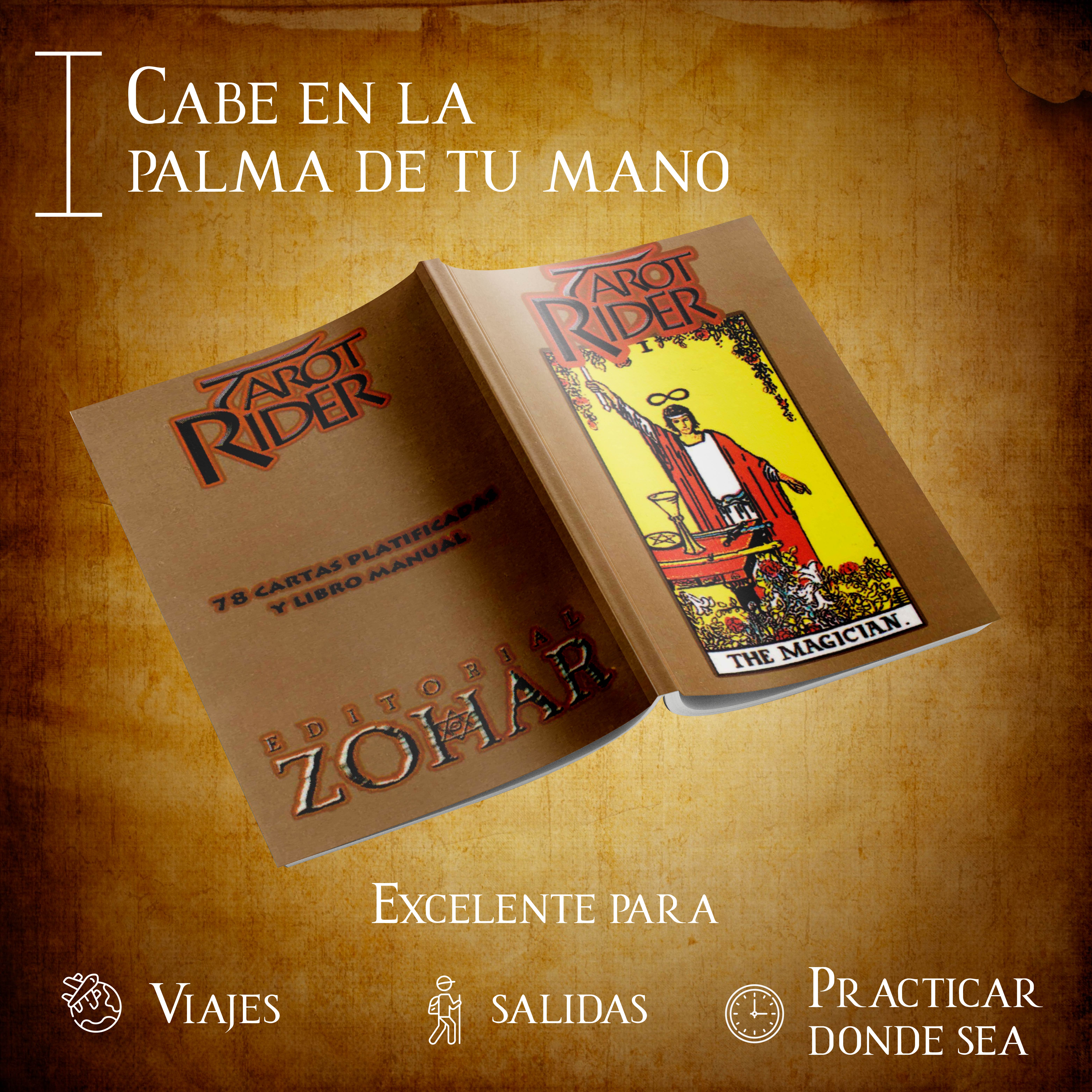 Libro Tarot Rider Waite Mini 78 Cartas Bolsillo+ebook