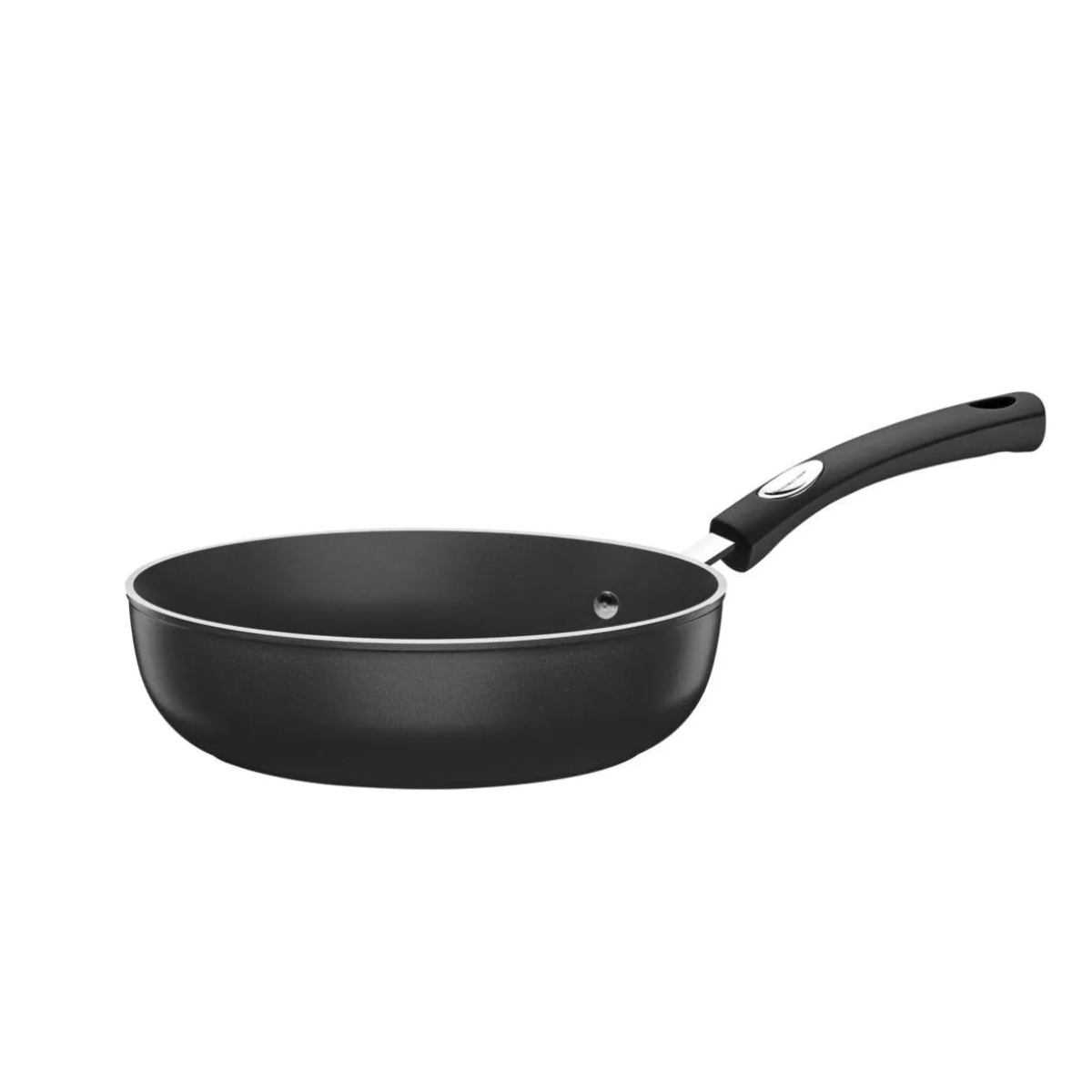 Batería de Cocina Tramontina Mónaco 9 Piezas Aluminio Inducción - Negro.