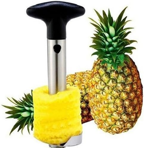 Descorazonador Piña Rebanadas Acero Inoxidable Fruta Cortado.