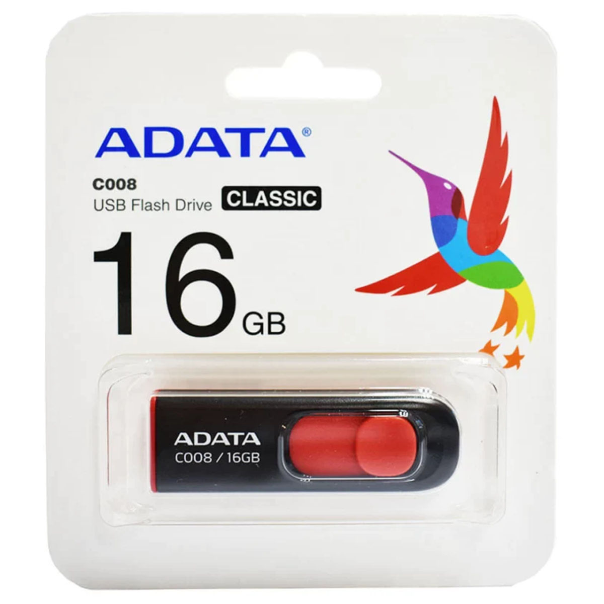 Memoria USB de 16 GB Adata.