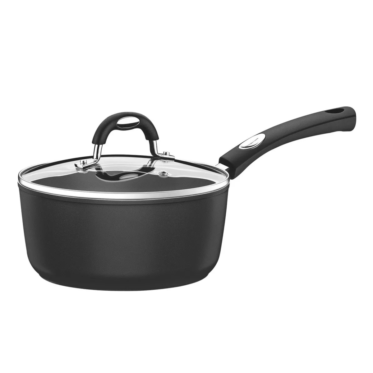Batería de Cocina Tramontina Mónaco 9 Piezas Aluminio Inducción - Negro.