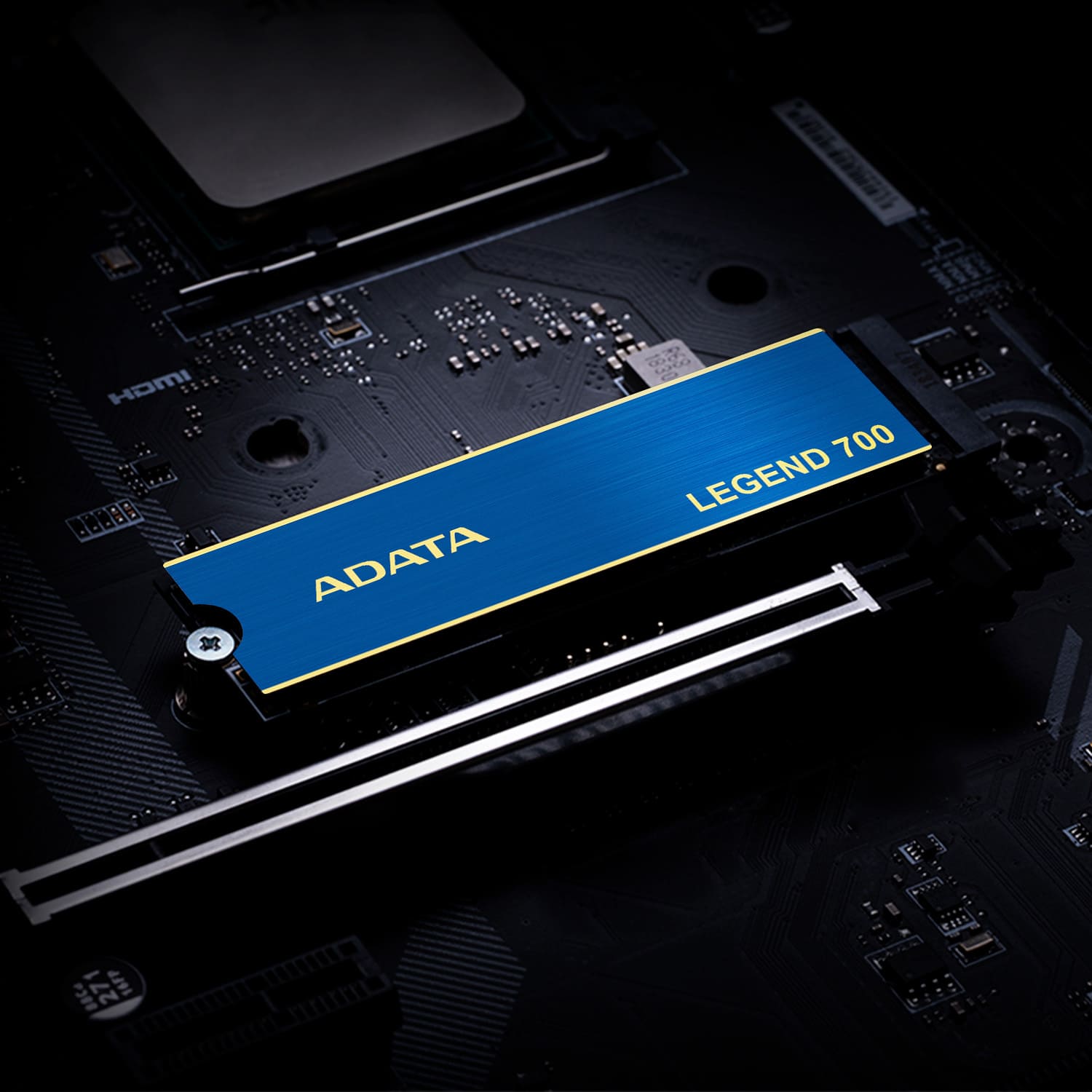 Unidad de Estado Sólido Adata Legend 700 de 256 GB, M2 2280, NVMe PCIe Gen 3X4, 1900/1000 MB/s.