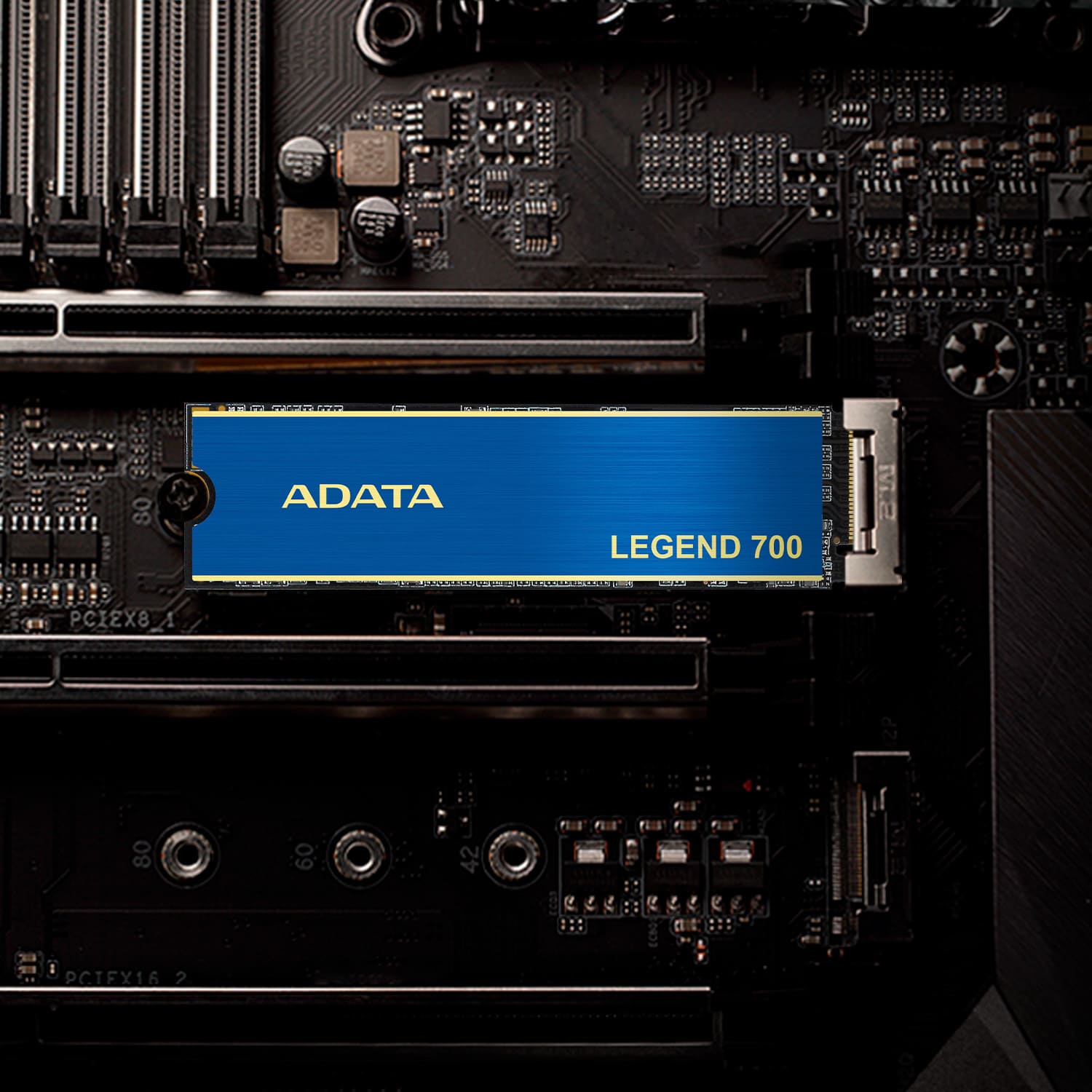 Unidad de Estado Sólido Adata Legend 700 de 512 GB, M2 2280, NVMe PCIe Gen 3X4, 2000/1600 MB/s.