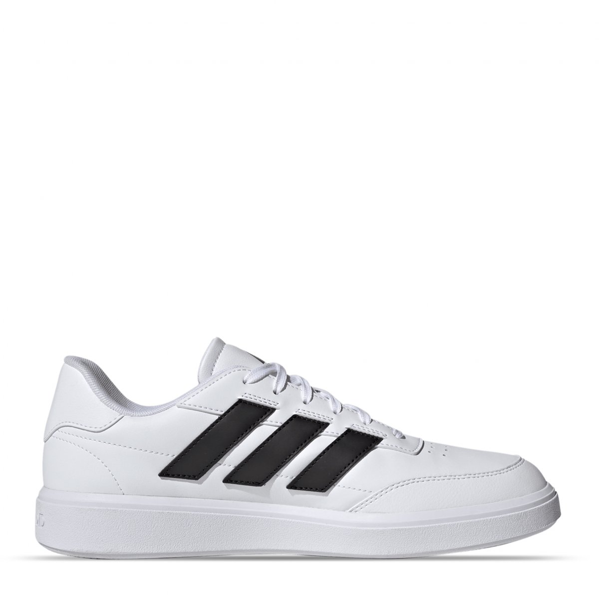 Tenis Casual Adidas Court Block Color Blanco Para Hombre