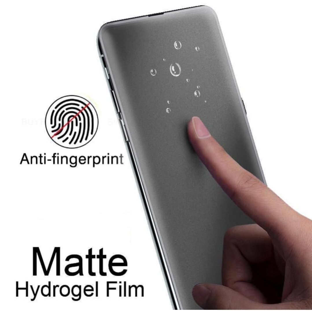 PLAC Mica de Hidrogel Mate para Motorola Edge 50 Pro PACK 2 piezas - Protección de Pantalla Anti-Huellas y Anti-Reflejos - Ajuste Preciso y Acabado Mate Premium..