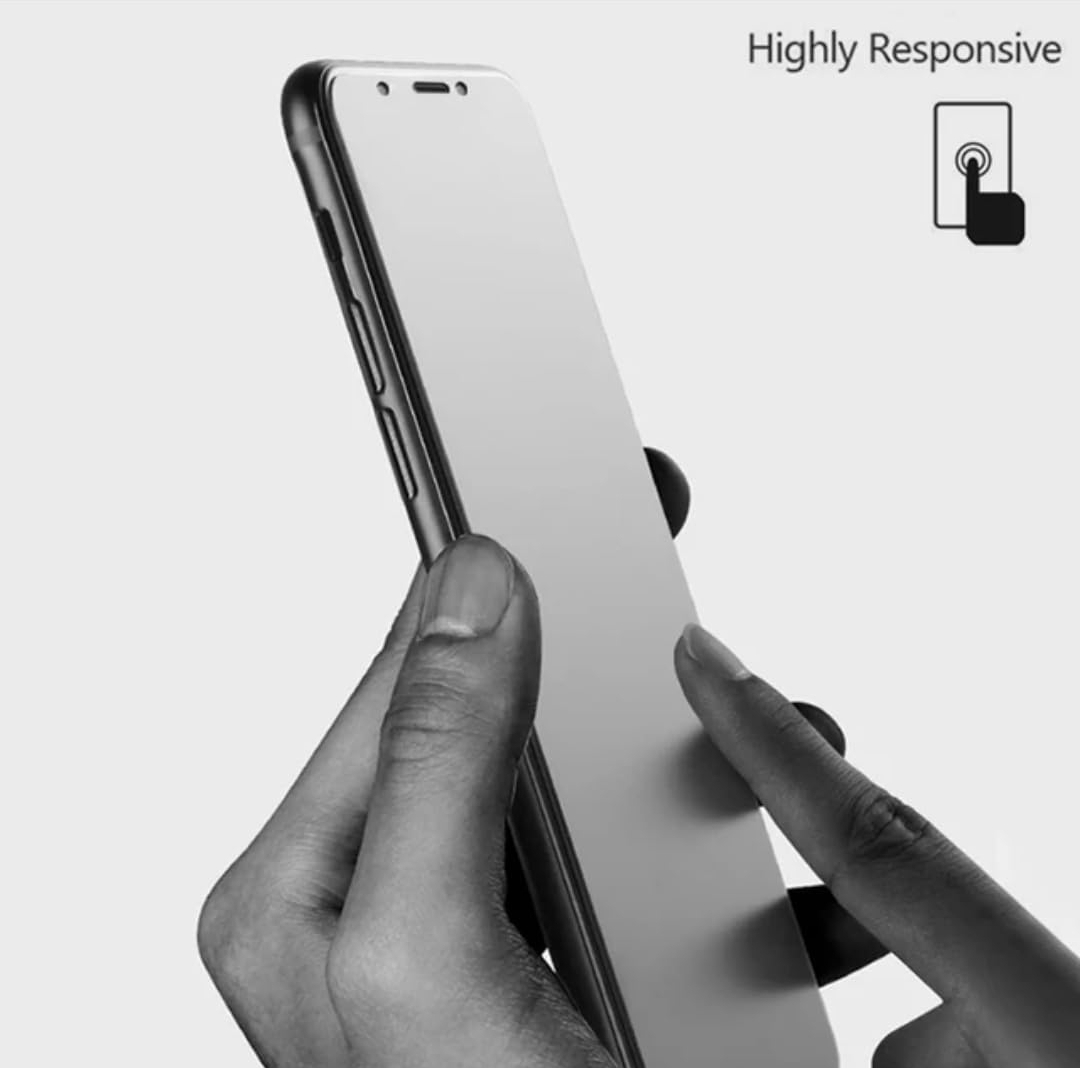 Mica de Hidrogel Mate para Motorola Edge 50 Fusion - Protección de Pantalla Anti-Huellas y Anti-Reflejos - Ajuste Preciso y Acabado Mate Premium DOS PIEZAS