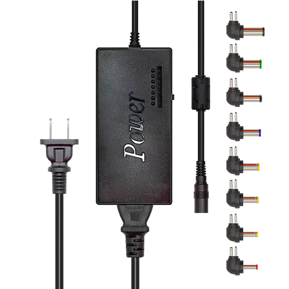 Cargador Eliminador Para Laptop 8 Entradas 12V 24V 4A.