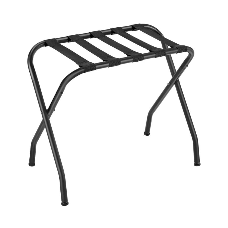 Rack Porta Equipaje De Metal Practico Resistente Y Plegable