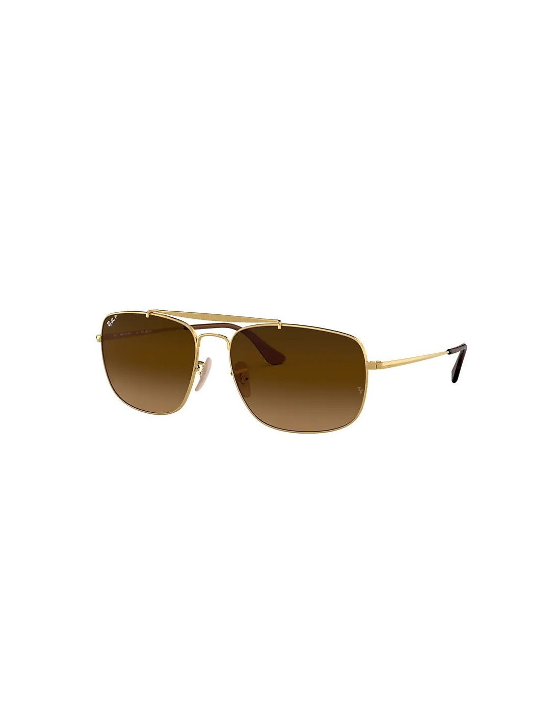 Lentes de sol Ray Ban Rb3560 001 M2 The Colonel Polarizado Cafe